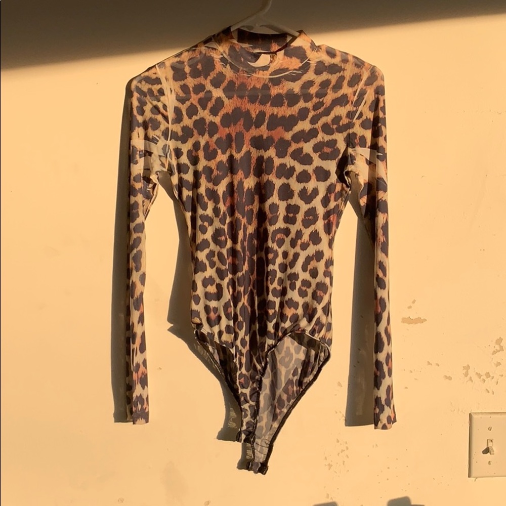 Cheer Cheetah body suit